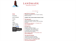 Desktop Screenshot of landmarkproductions.ie